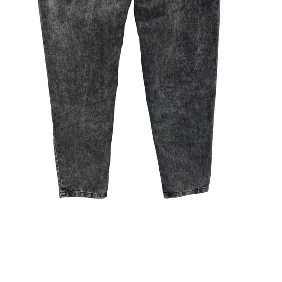 Sezane Austin Trousers Jeans Paperbag‎ Washed Black Denim Cotton Size 36 US 4 - Picture 8 of 11